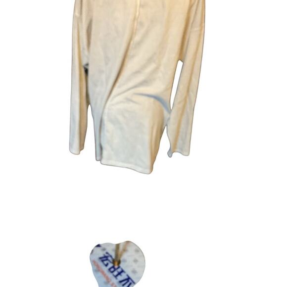 Free People Women’s Mock Neck Long Sleeve Tee. Grey. Size Medium. - Picture 2 of 11